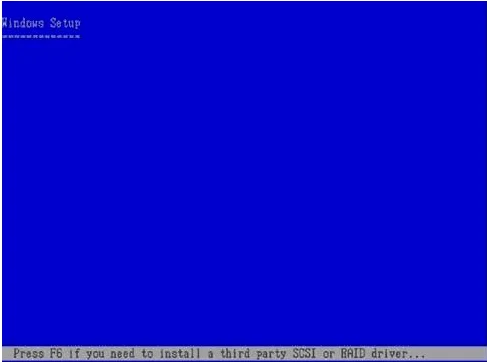 手工安装Windows Server 2003操作系统步骤-加载raid驱动
