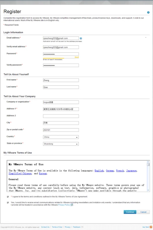 VMware OEM License激活步骤-注册2