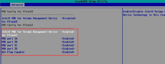 Intel Virtual RAID开关1