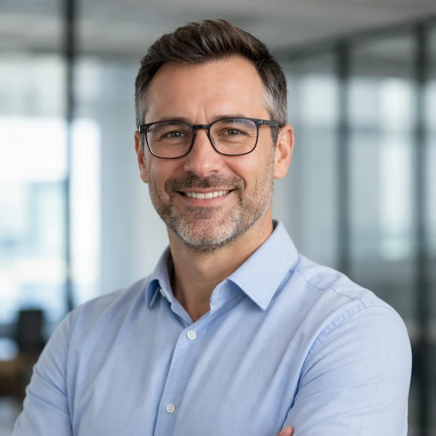 Daniel Foster，IT部门经理真人头像