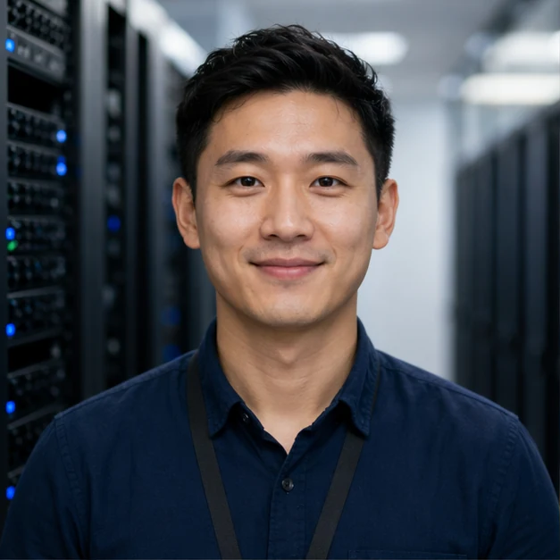 Ethan Parker，售后服务工程师真人头像